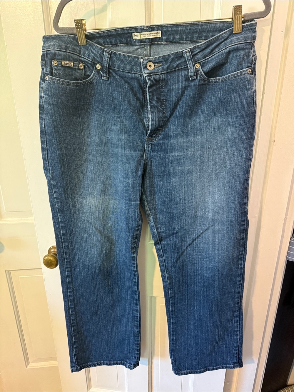 Lee Women’s Mid-Blue Straight Leg Jeans